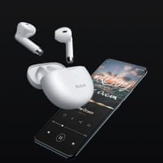 Mcdodo Telefonos fejhallgató, vezeték nélküli, in-ear, tokkal, Bluetooth 5, fehér Mcdodo HP-8030