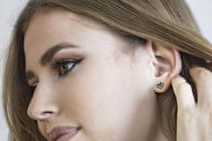BeWooden női fülbevaló fából készült részletekkel Lini Earrings Heart univerzális