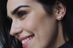 BeWooden női fülbevaló fából készült részletekkel Lini Earrings Triangle univerzális