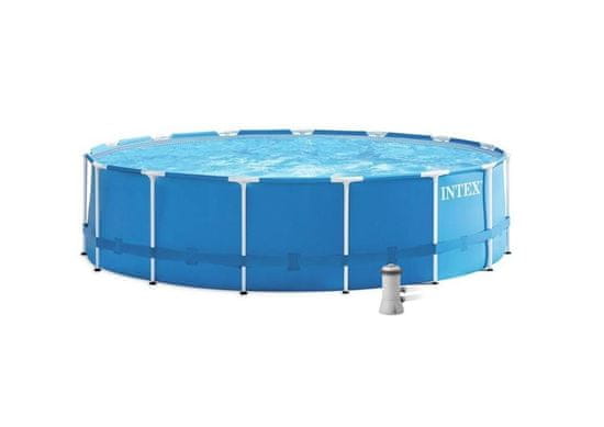 Intex fémvázas medence 4,57 x 1,22 m-es készlet tartozékokkal