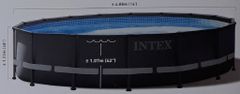 Intex Medence Ultra Frame XTR 4,88 x 1,22 m készlet + homokszűrés 4m3/óra