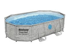 Bestway Swim Vista medence 4,88 x 3,05 x 1,07 m konstrukcióval homokszűrővel 2 m3/óra