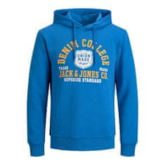 Jack&Jones Férfi sportfelső JJELOGO Regular Fit 12210824 French Blue (Méret M)