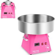 Noah LED-es cukorkafényező gép rózsaszín 52cm 1030W Royal Catering RCZK-1030-W-R