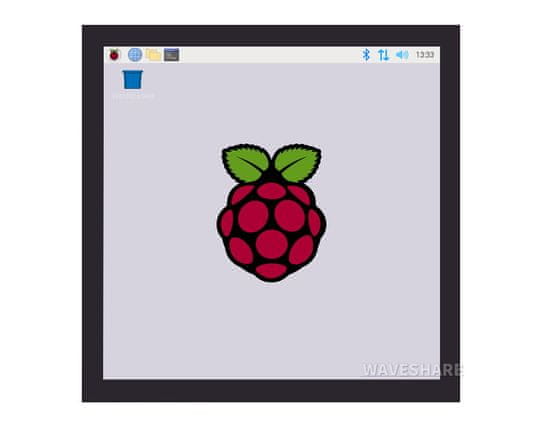 Waveshare 4 hüvelykes érintőkijelző modul Raspberry Pi számára