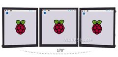 Waveshare 4 hüvelykes érintőkijelző modul Raspberry Pi számára