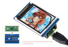 Waveshare 1,8 hüvelykes LCD kijelző modul Raspberry Pi Pico számára