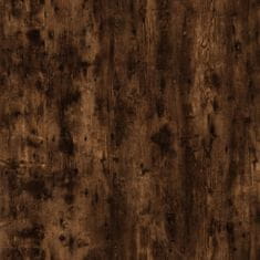 shumee füstös tölgyszínű szerelt fa éjjeliszekrény 50 x 46 x 50 cm