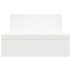 Greatstore fehér tömör fenyőfa monitorállvány (52-101) x 22 x 14 cm