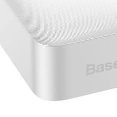 BASEUS Bipow Power Bank 20000mAh 2x USB / USB-C QC PD 20W, fehér