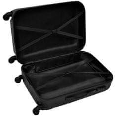 Greatstore 3 darabos kemény borítású utazó táska szett fekete