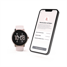 Hama Fit Watch 4910, sportóra, pulzusszám, oximéter, kalória, vízálló, rózsaszín, rózsaszín