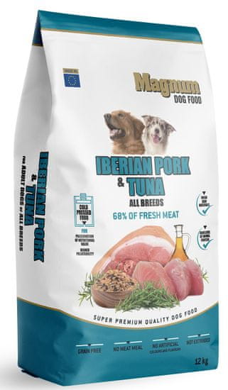 Magnum Iberian Pork & Tuna All Breed, 12 kg