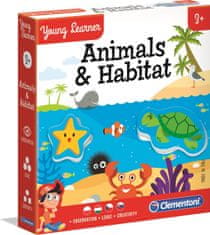 Clementoni Young Learner: állatok és környezet 6x3 db