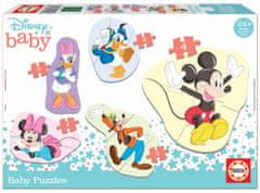 EDUCA Baba puzzle Mickey és barátai 5in1 (3-5 darab)