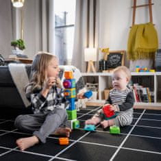 Baby Einstein Connectables játék mágneses aktivitási kockák Bridge & Learn 15 db, 6m+