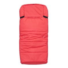 Cuculo Izlandi gyapjú vízhatlan pehelypaplan kabát, elöl zárható, juhgyapjú, világos piros