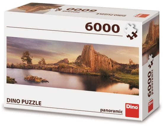 DINO Panoráma puzzle, Prachovi sziklák (Herrnhausfelsen), 6000 darab
