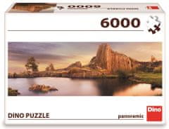 DINO Panoráma puzzle, Prachovi sziklák (Herrnhausfelsen), 6000 darab