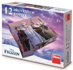 DINO Fakockák, Frozen II. 12 db