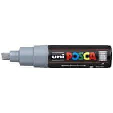 Uni-ball POSCA akril filctoll - pala szürke 8 mm