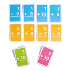 Bigjigs Toys Adding Cards 1-10 játékkártyák