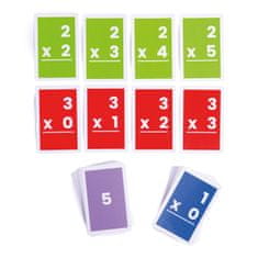 Bigjigs Toys Multiplikációs kártyák 1-6
