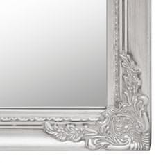 shumee ezüstszínű szabadon álló tükör 50x200 cm