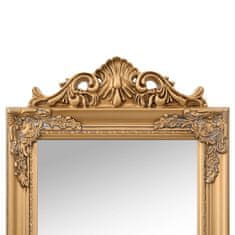 Vidaxl aranyszínű szabadon álló tükör 45x180 cm 351525