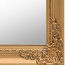 Vidaxl aranyszínű szabadon álló tükör 45x180 cm 351525