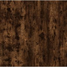 Vidaxl füstös tölgyszínű szerelt fa dohányzóasztal 60x44,5x45 cm 819577