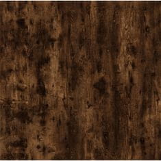 shumee füstös tölgyszínű szerelt fa éjjeliszekrény 57 x 55 x 36 cm