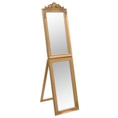 shumee aranyszínű szabadon álló tükör 40 x 160 cm