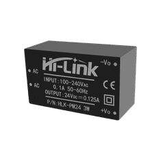 Hi-Link 240V / 24V 125mA HLK-PM24 tápegység nyomtatható változat