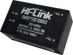 Hi-Link Tápegység 240V / 3,3V 1500mA HLK-5M03 nyomtatható változat