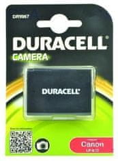 Duracell akkumulátor - DR9967 Canon LP-E10, fekete/fehér, 1020 mAh, 7,4 V