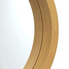 shumee aranyszínű fali tükör pánttal Ø 35 cm