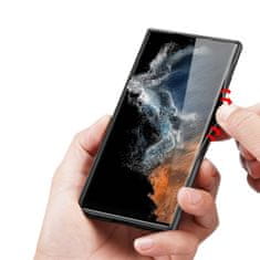 Dux Ducis Fino tok Samsung Galaxy S23 Ultra, fekete