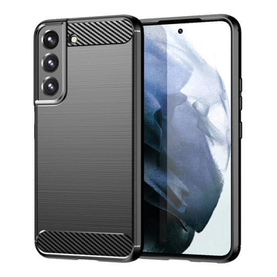 MG Carbon szilikon tok Samsung Galaxy S23, fekete
