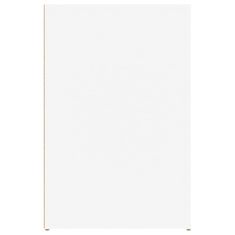 Greatstore fehér szerelt fa íróasztal 100 x 49 x 75 cm