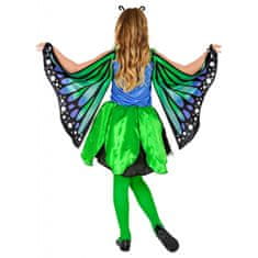 Widmann Lány zöld pillangó jelmez, 128