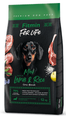 Fitmin dog For Life Lamb & Rice Mini, 12 kg