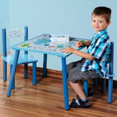 Kesper Gyermekasztal két székkel kék