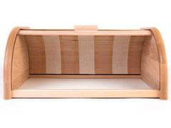Kesper Fából készült kenyértartó, felcsavarható fedéllel, 39 x 18 x 25 cm