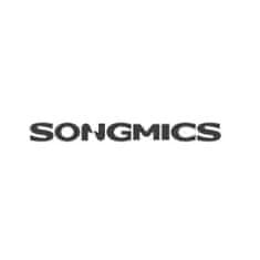 Songmics Songmics cipőtartó polc 6 polccal, fém, 45 x 30 x 106 cm, fekete