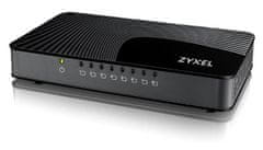 shumee Přepínač ZyXEL GS-108SV2-EU0101F (8x 10/100/1000 Mbps)