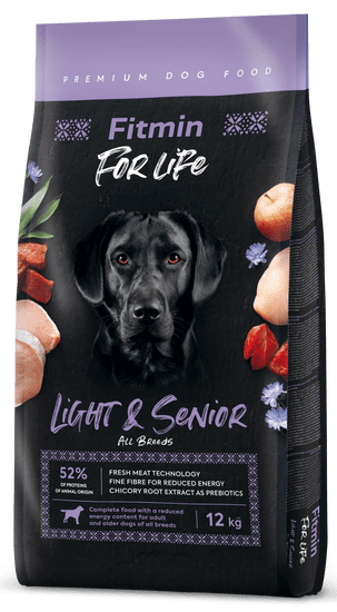 Fitmin dog For Life Light & Senior, 12 kg