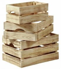 Kesper Fából készült, barnásbarna doboz 40 x 30 x 23 cm