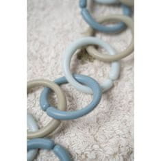 Tiamo LITTLE DUTCH összekötő gyűrűk lánc kék