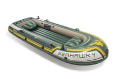 Intex Felfújható csónak Seahawk 4 szett